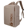 Backpack TEROS City III TE-9046BG, para Notebooks de hasta 15.6", Beige (1)