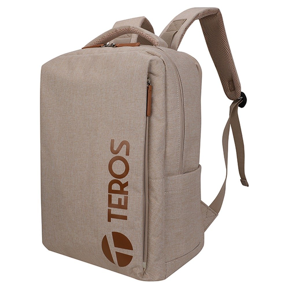 Backpack TEROS City III TE-9046BG, para Notebooks de hasta 15.6", Beige (1)