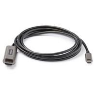 StarTech.com 6ft (2m) USB C to HDMI Cable 4K 60Hz with HDR10, Ultra HD USB Type-C to 4K HDMI 2.0b Video Adapter Cable, USB-C to HDMI HDR Monitor/Display Converter, DP 1.4 Alt Mode HBR3 · Thunderbolt 3 Compatible (CDP2HDMM2MH) · Cable adaptador (1)