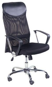 Manager Chair w/Arm Rest (Torin) · Black (1)