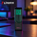 MEMORIA USB 128GB DTXS 3.0 NEGRO/VERDE KINGSTON (KC-U3C128-7TG) (1)