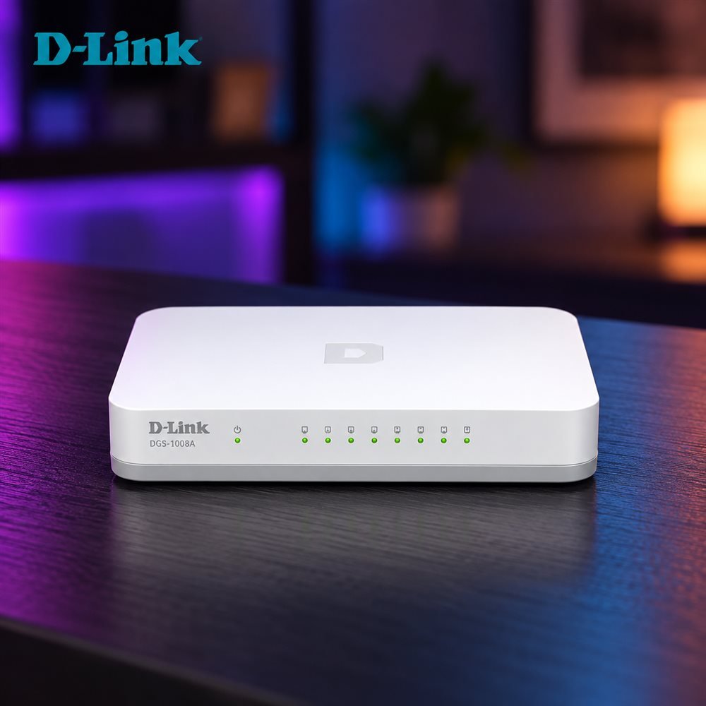 Switch D-link 8 Puertos Dgs-1008a (1)