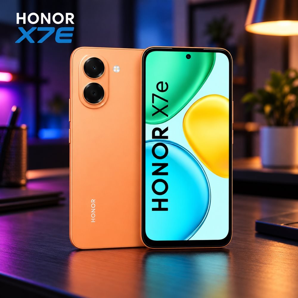 CELULAR HONOR X7E 6+256GB LAB-LX3 SUNRISE ORANGE (1)