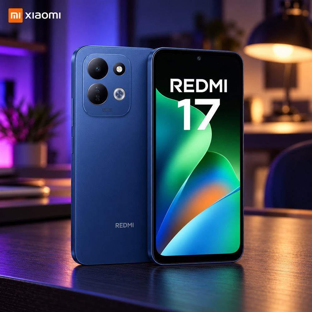 CELULAR REDMI 17 4+128 GB 4G LTE AZUL OSCURO DEEP BLUE DS 2606FRN72L (1)