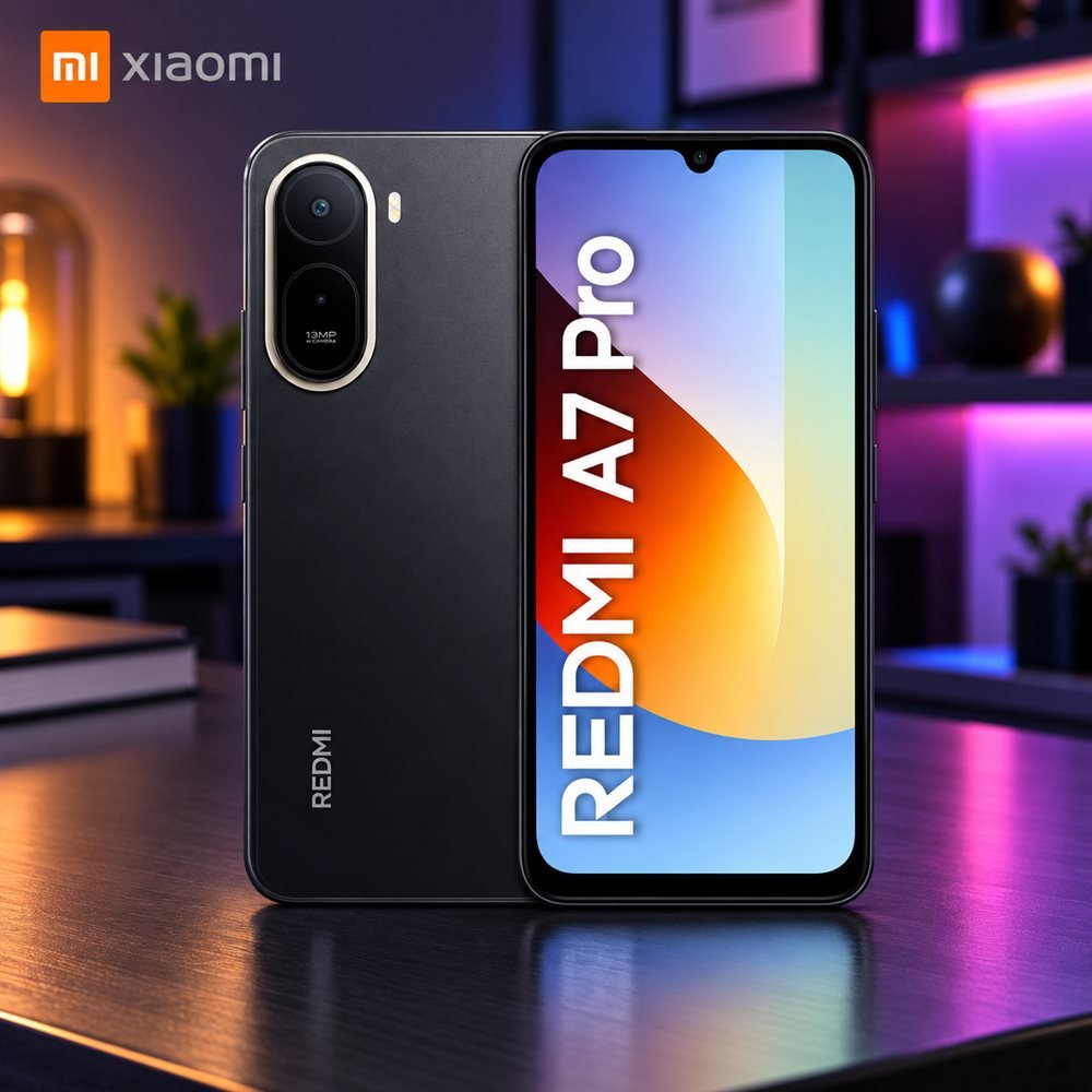 CELULAR REDMI A7 PRO 4+128 GB 4G LTE BLACK DS 25128RN17L (1)