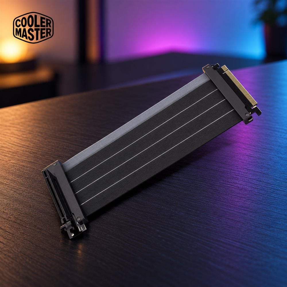 CABLE RISER COOLER MASTER PCIE 5.0 X16 · 200MM MCA-U000C-KPCI50-200 (1)