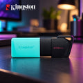 MEMORIA USB 256GB DTXM 3.2 NEGRO/VERDE KINGSTON (DTXM/256GB) (1)
