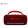 Parlante Inalámbrico Teros Vibe VB-6049R, 60W, BT 5.3, 4000 MAH, USB, Luces LED, Rojo (1)