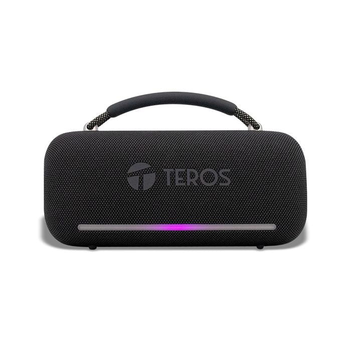 Parlante inalámbrico TEROS VIBE VB-6049BLK, BT 5.3, 60W, 4000mAh, USB, Luces RGB (1)