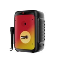 Parlante Inalámbrico Boomfire X Kls-652 Con Luces Led Negro (1)