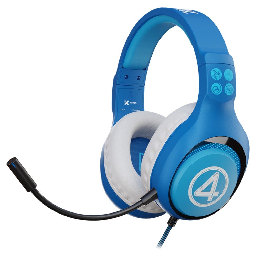 Xtech · Headphones with microphone · Para Computer / Para Game console · Wired · Gaming XTH-M566F4 (1)