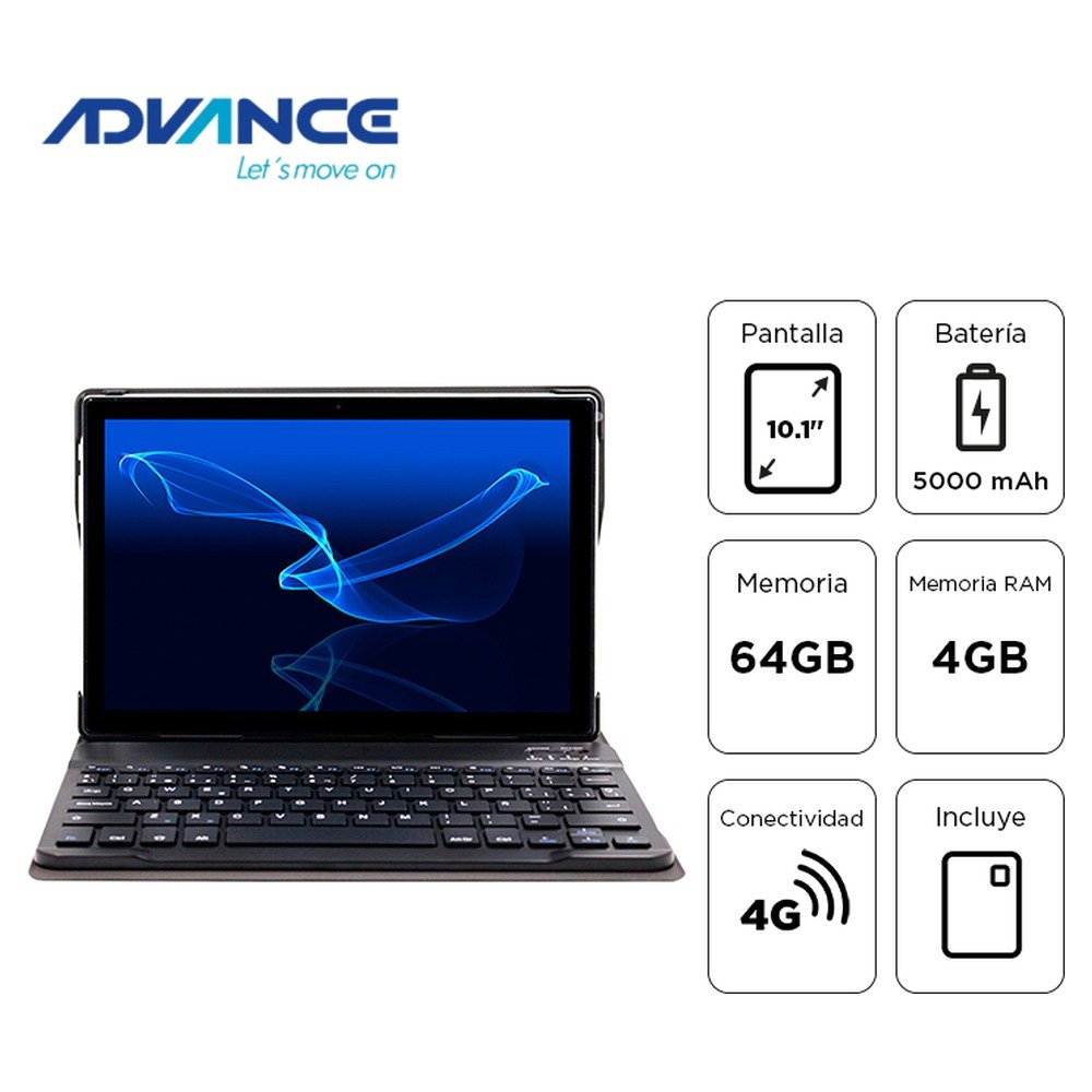 Tablet Advance SmartPad SP5706, 10.1" WXGA IPS, T310 2.00GHz, 4GB RAM, 64GB, Android 13 (1)
