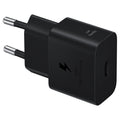 Adaptador de carga rápida USB-C (25W) con cable, color negro (1)