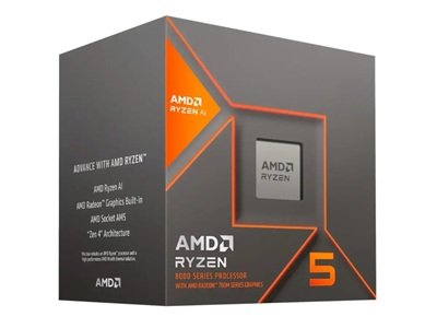 Procesador gamer AMD Ryzen 8400F 100-100001591BOX de 6 núcleos y 4.7GHz de frecuencia con gráfica integrada (1)