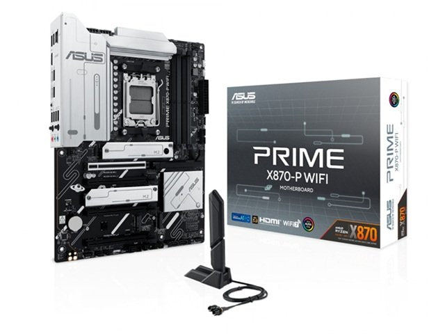 ASUS · PRIME X870-P WIFI · Motherboard · ATX · Socket AM5 · AMD X870 · para Ryzen (1)