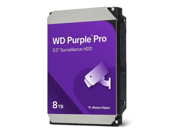 Western Digital WD Purple · Disco duro · Disco duro interno · 8 TB · 3.5" · 7200 rpm · Serial ATA-300 (1)