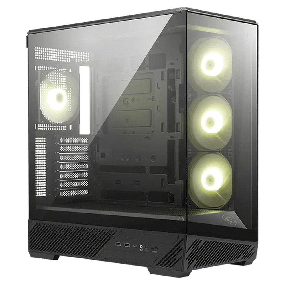 Case Mid Tower Msi Mag Pano 130r Pz Black Negro (1)