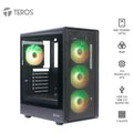Case sin fuente gamer TEROS TE-1323G, MidTower, ATX / MICRO-ATX / ITX, USB-A, Audio (1)