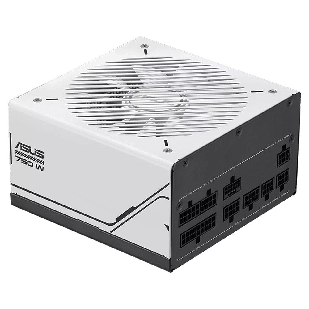 Fuente De Poder Asus Prime Ap-750g 750w Gold Full Modular Color Blanco (1)