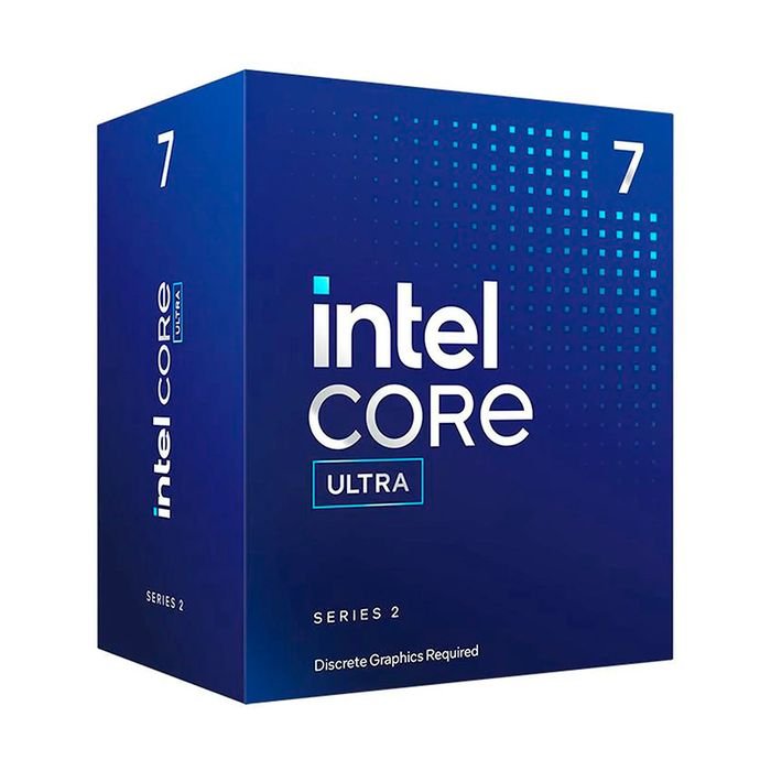 Procesador Intel Core Ultra 7 265F 2.40/5.30GHz, 30 MB Intel Smart Caché, LGA1851 (1)