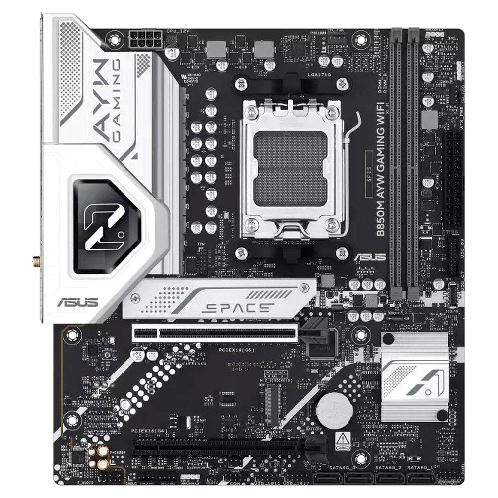 Motherboard ASUS B850M AYW GAMING WIFI, Chipset AMD B850, Socket AMD AM5, mATX (1)