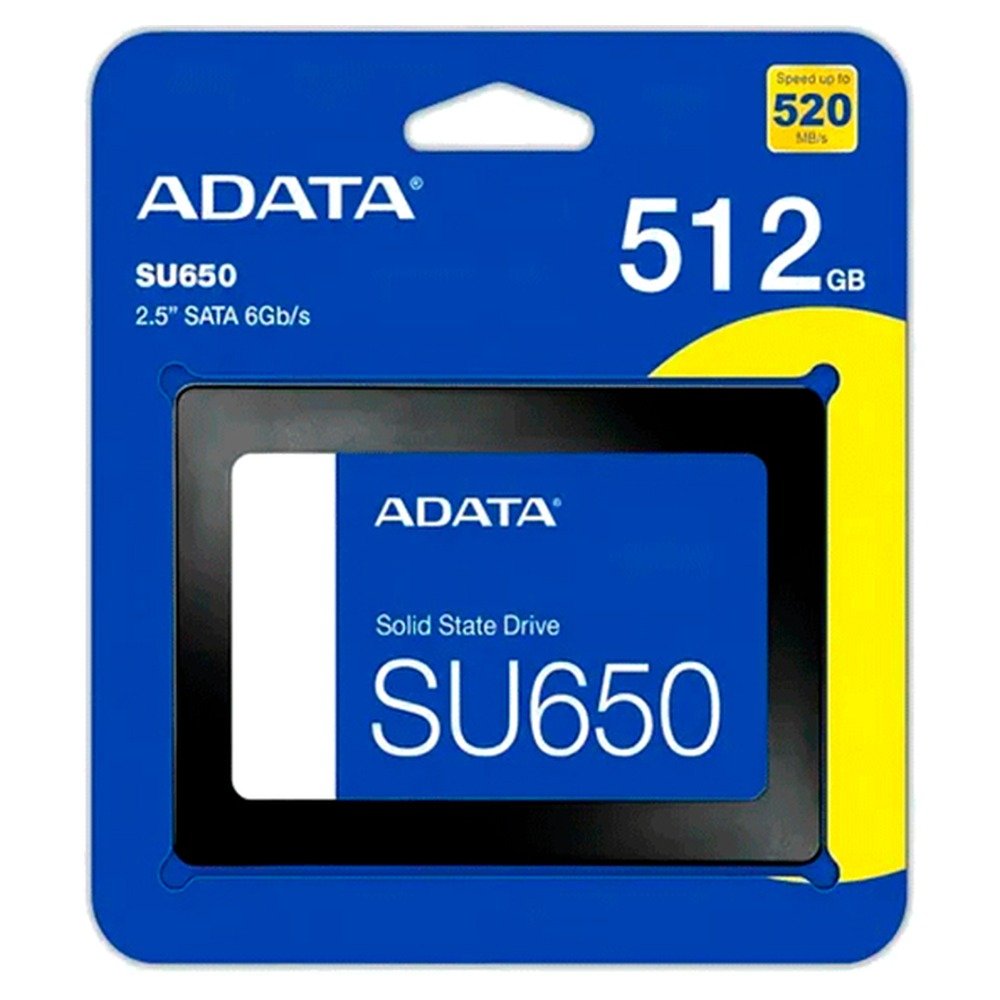 Disco sólido Adata Ultimate SU650 ASU650SS-512GT-R SATA 512GB negro (1)