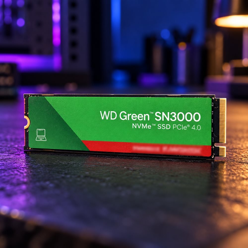 Western Digital WD Green SN3000 · Internal hard drive · 2 TB · M.2 2280 · Solid state drive (1)