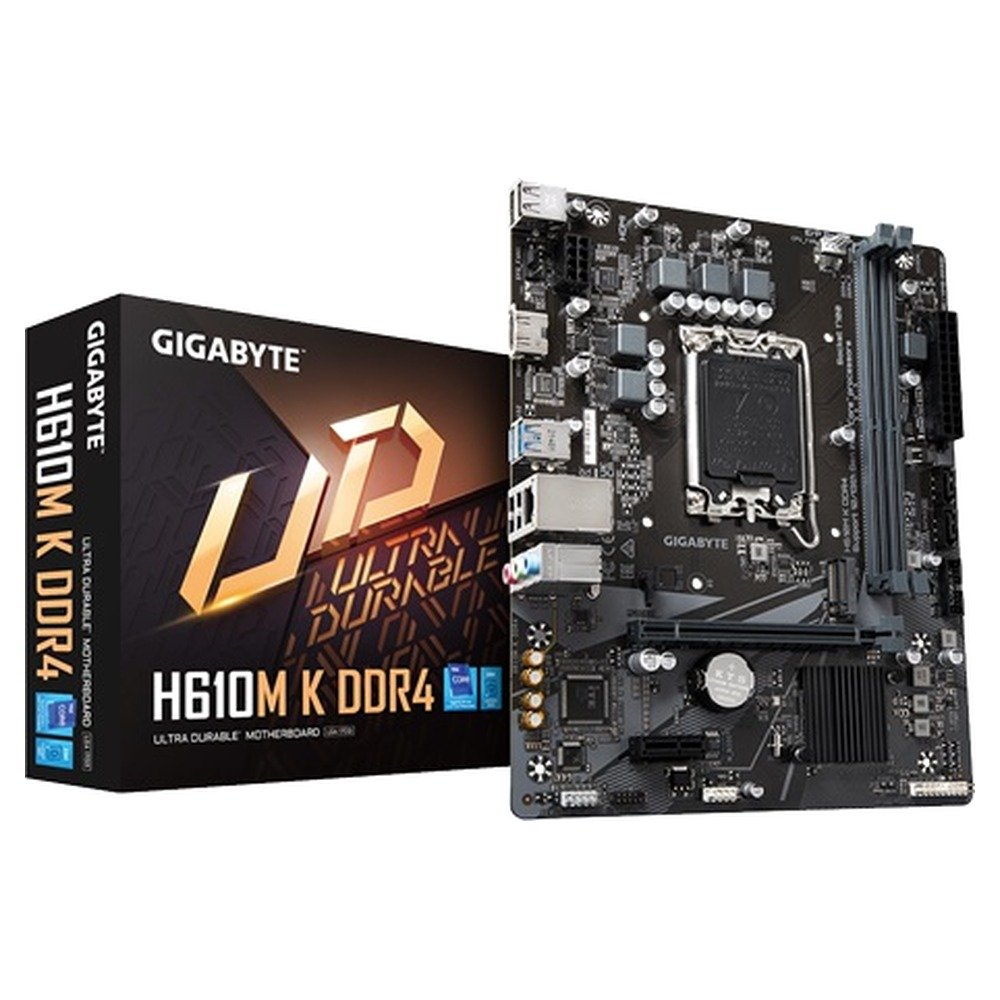 Tarjeta Madre Gigabyte H610m K Ddr4 Lga1700 Ddr4 Micro Atx (1)