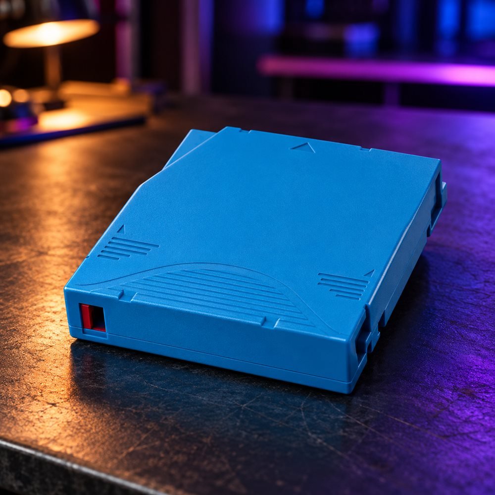 HPE · LTO Ultrium 9 · 18 TB / 45 TB · azul claro · para P/N: R7E99A, R7F00A, R7F01A, R7F02A (1)
