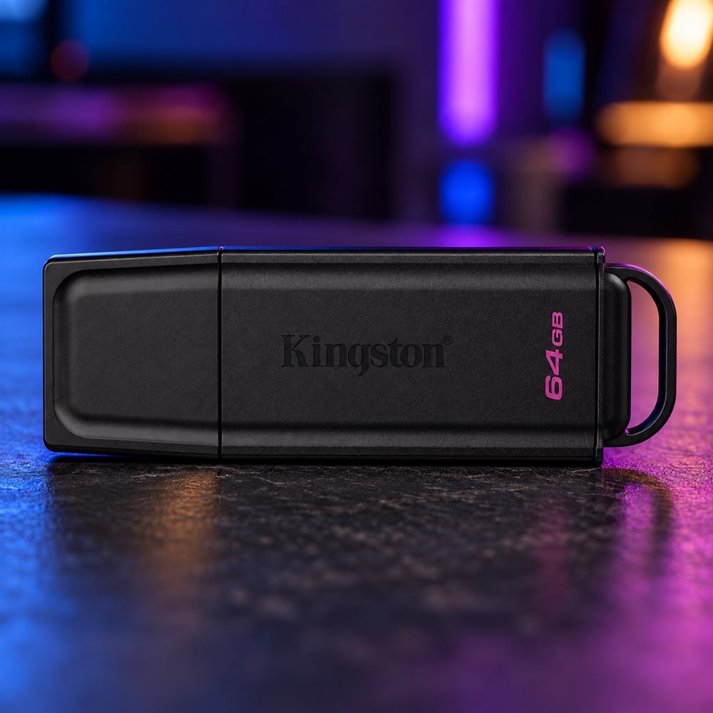MEMORIA USB 64GB DTXG2 3.2 NEGRO KINGSTON (DTXG2/64GB) (1)