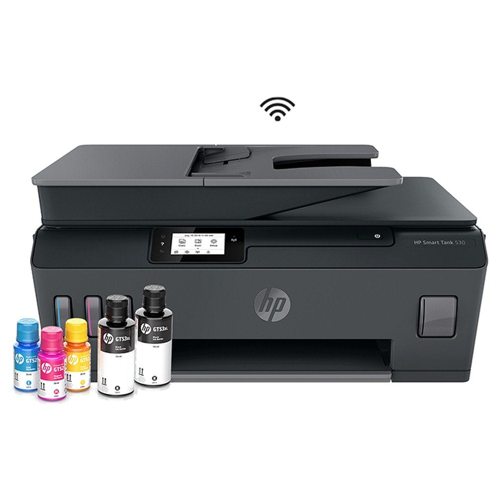 Impresora All-in-one de tinta HP Smart Tank 530, Imprime/Escanea/Copia/Wi-Fi/BT/USB 2.0 (1)