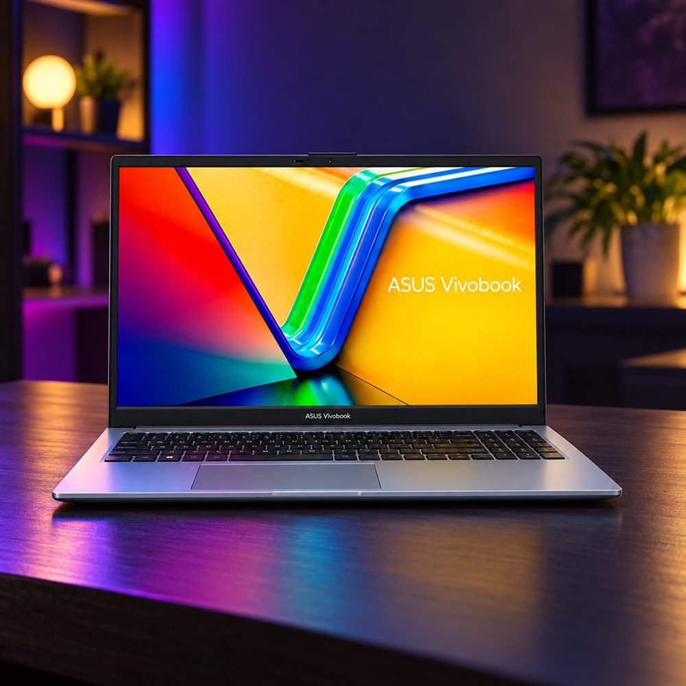NB ASUS Vivobook Go 15 E1504FA-BQ5556/15.6" FHD/AMD Ryzen 5 40 4.3G/8G LPDDR5/512G SSD M.2 (1)