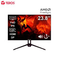 Monitor plano TEROS TE-2415S, 23.8" FHD IPS, 120Hz, 1ms, HDMI, DP, Parlantes (1)