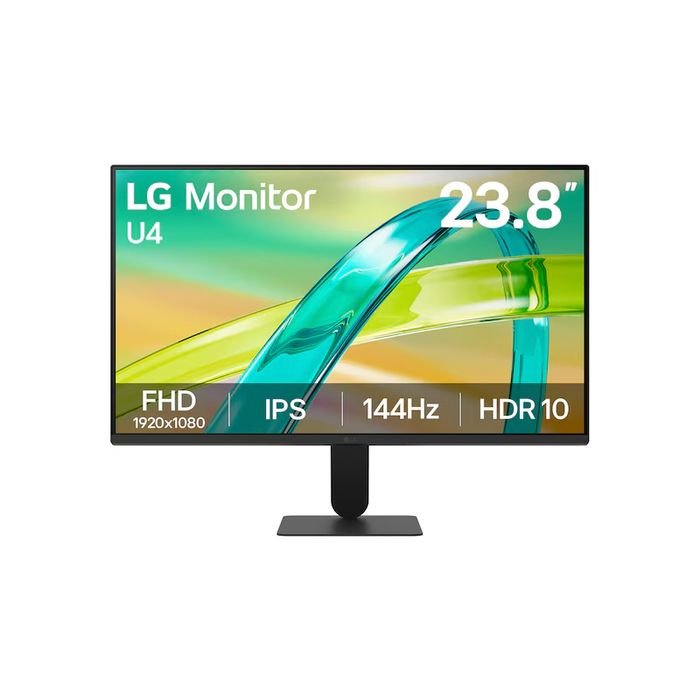 Monitor LG U4 24U411B-B/23.8"/FHD/IPS/144Hz/HDMI/Earphone-out/(3 polos (Solo sonido)) (1)