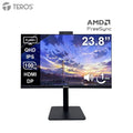 Monitor plano TEROS TE-2416CS, 23.8" QHD IPS, 100Hz, 1ms, HDMI, DP, Cámara, Micrófono (1)
