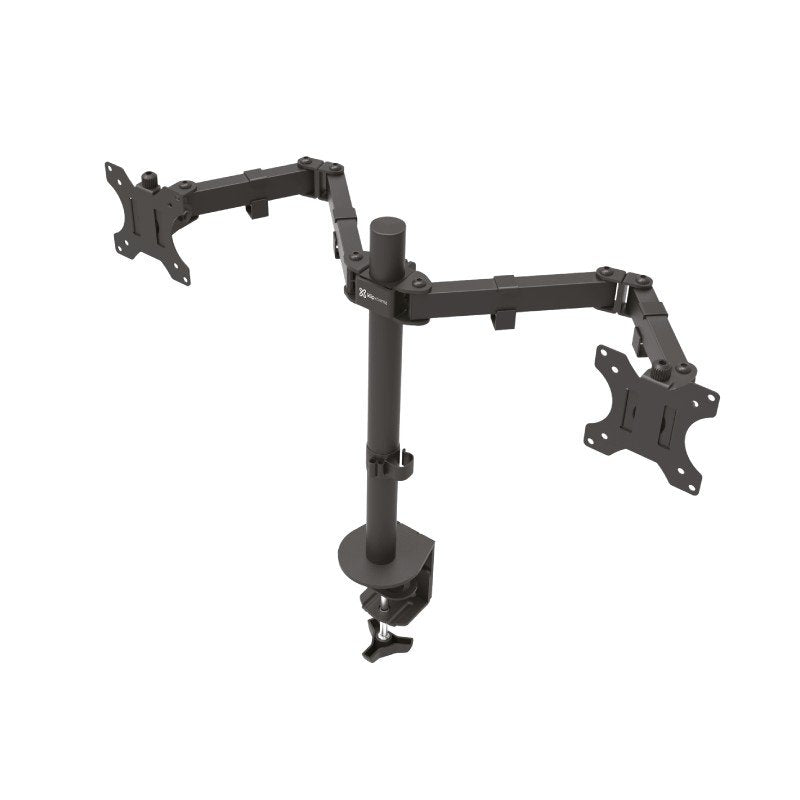 Klip Xtreme Soporte 2 Monitores 13-32" Giro 180 Inclinable Kpm-310 (1)