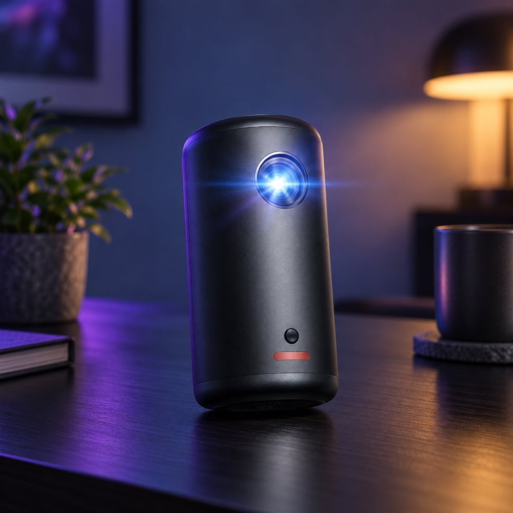 Nebula Mini proyector Google TV 1080p/Soundcore Capsul (1)