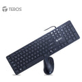 Kit Teclado + Mouse TEROS TE-5019S, tecla COPILOT (solo teclado), negro (1)