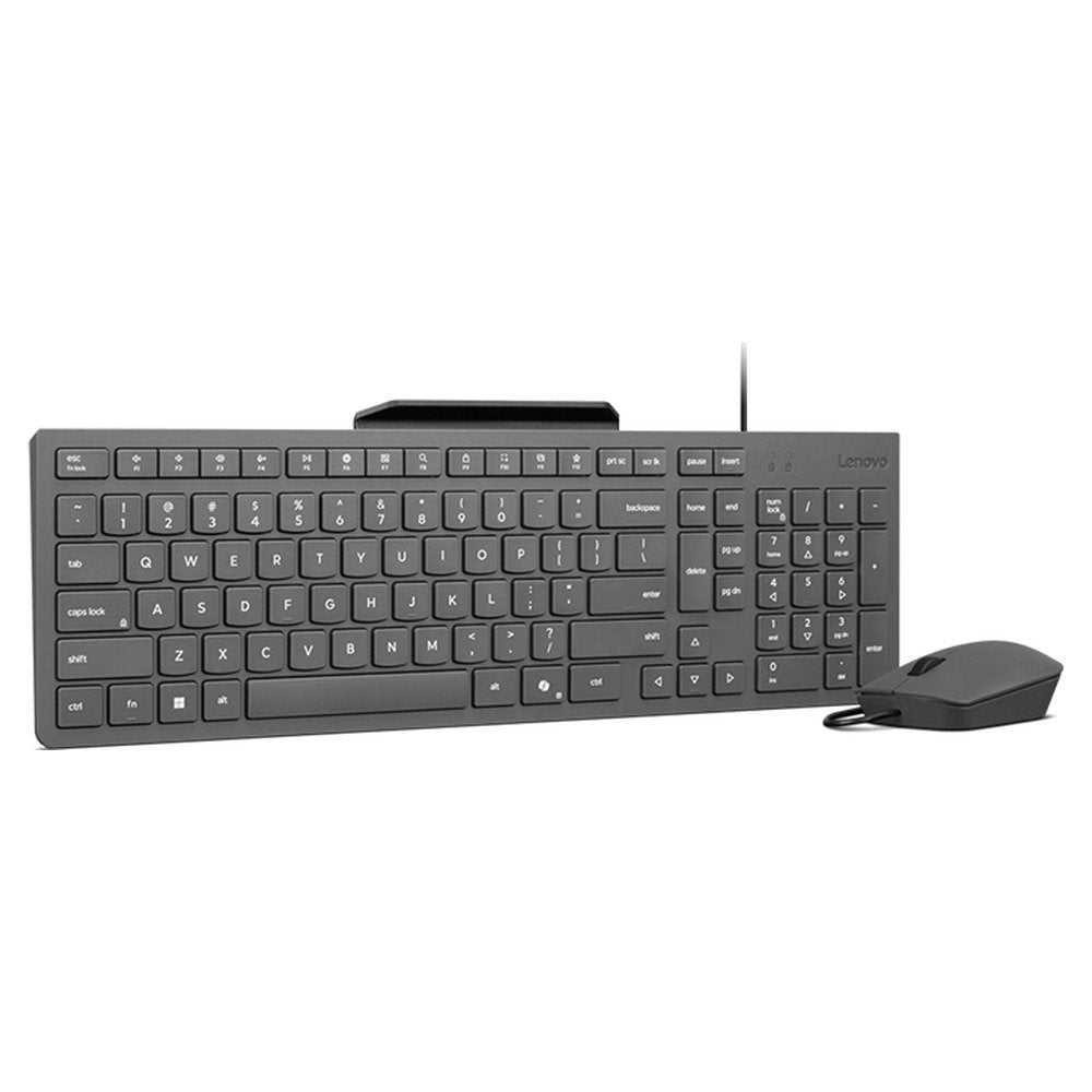 Combo Kit de Teclado + Mouse Lenovo 310, Interfaz: USB-A con cable, en Español (LA) (1)
