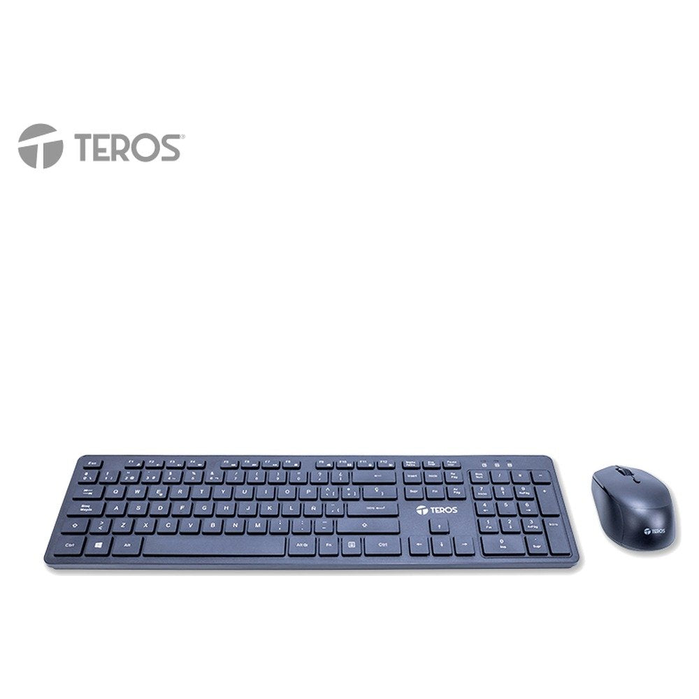 Kit Teclado + Mouse TEROS TE-5013S, negro (1)