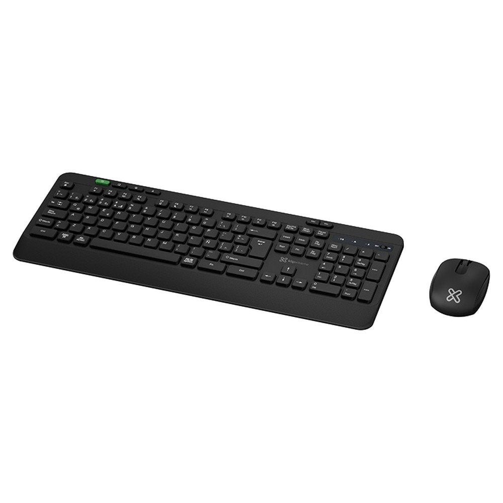 Klip Xtreme · Keyboard and mouse set · Spanish (Latin American) · Wireless · 2.4 GHz / Bluetooth · Black (1)