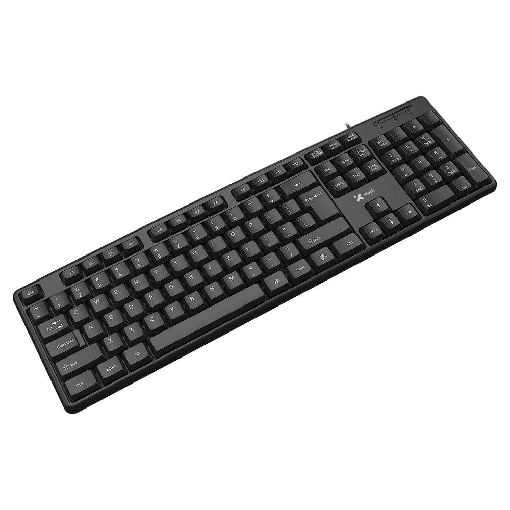 Xtech · Keyboard · Wired · English · USB · Black · Standard XTK-092E (1)