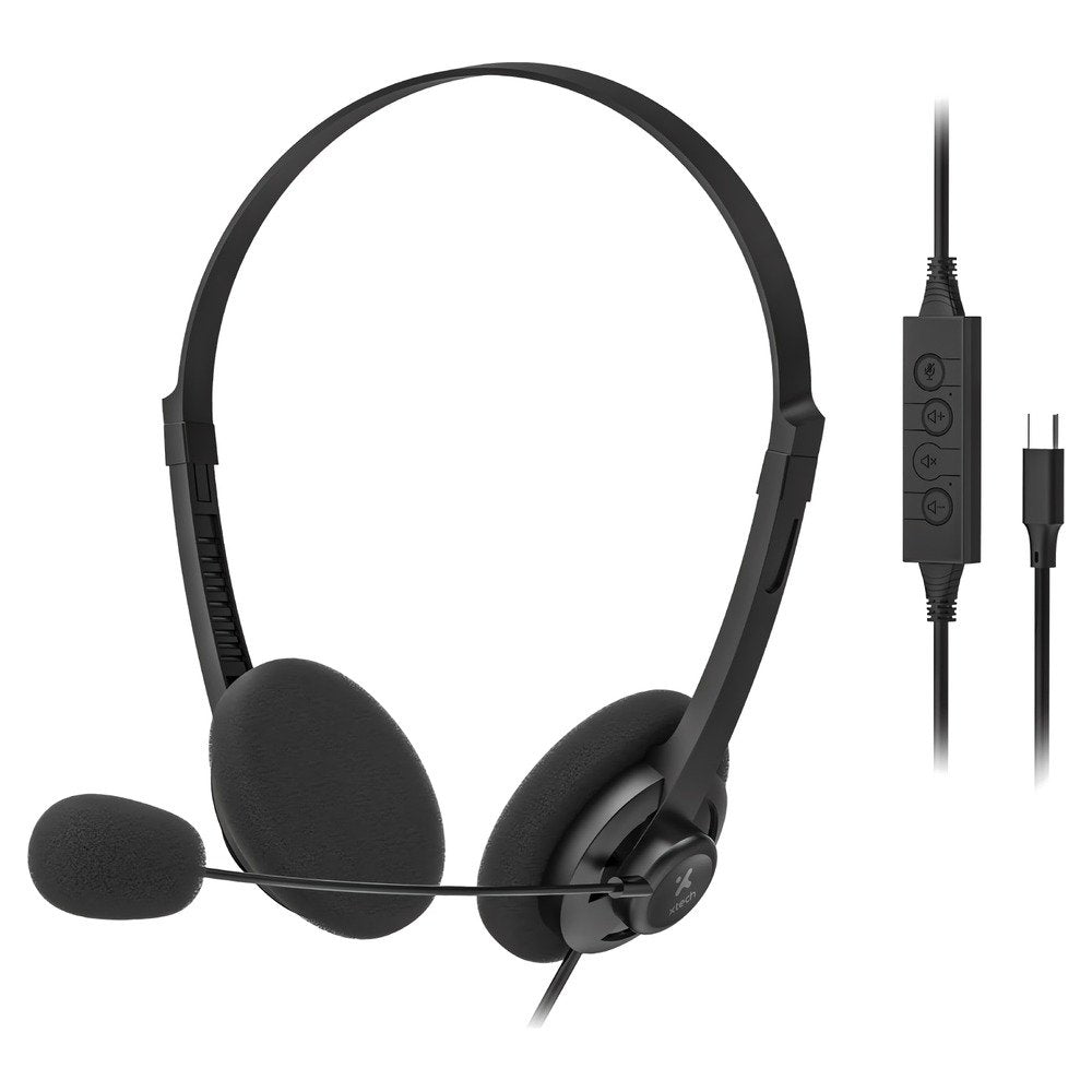 Xtech · XTH-245 · Headphones with microphone · Para Conference / Para Computer · Wired · ENC -In line control (1)
