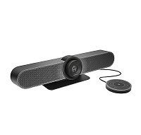 Kit de Cámara Web Logitech MeetUP + micrófono de expansión profesional USB 4K 960-001201 (1)
