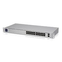 Promoción Ubiquiti UniFi Switch USW-24 · Conmutador · Gestionado · 24 x 10/100/1000 + 2 x Gigabit SFP (1)