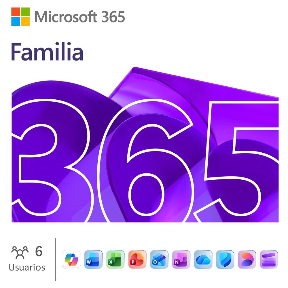 Licenciamiento Virtual (ESD) Microsoft 365 Family (Licencia de 12 meses / 1 a 6 usuarios) (1)