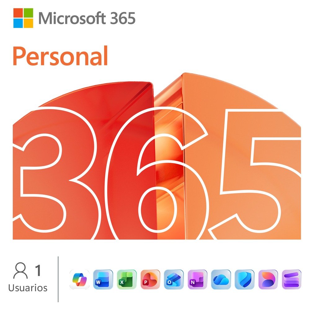 Licenciamiento Virtual (ESD) Microsoft 365 Personal (Licencia de 12 meses / 1 usuario) (1)