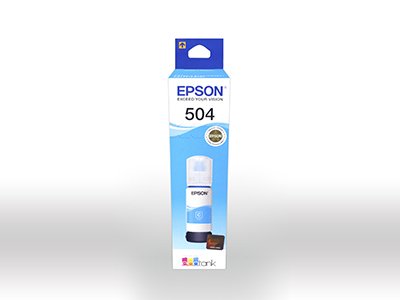 Epson 504 · 70 ml · cián · original · recarga de tinta (1)