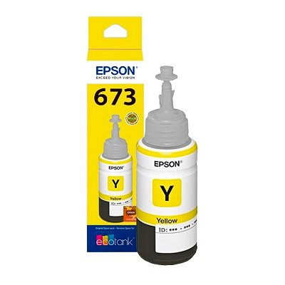 Epson T673 · Amarillo · original · recarga de tinta (1)