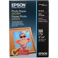 Epson · Brillante · blanco brillante · 101.6 x 152.4 mm · 196 g/m² · 100 hoja(s) papel fotográfico brillante (1)
